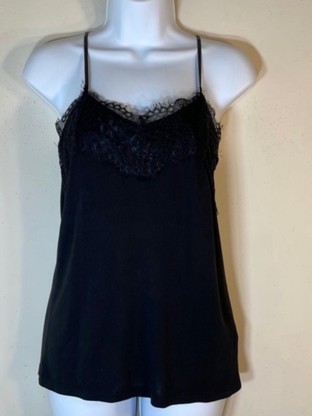 ICHI Floral Lace Strap Tank Top Camisole. S. NWT.